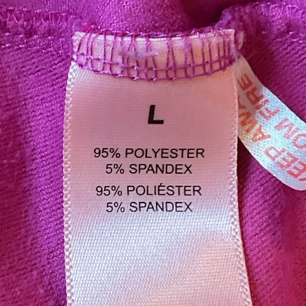 Y2K Juicy Couture Cropped Rhinestone Magenta Hoodie Pink Velour meangirls - Picture 3 of 7